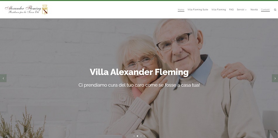 creazione e posizionamento siti web case di riposo