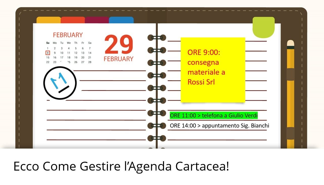 Come Gestire l'Agenda Cartacea: come organizzare agenda
