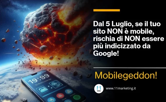 Dal 5 Luglio Google NON Indicizza più i Siti NON Mobile