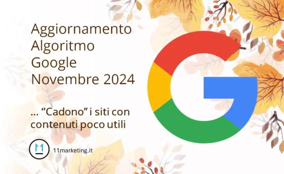 Google 2024 November Core Update: Aggiornamento Algoritmo