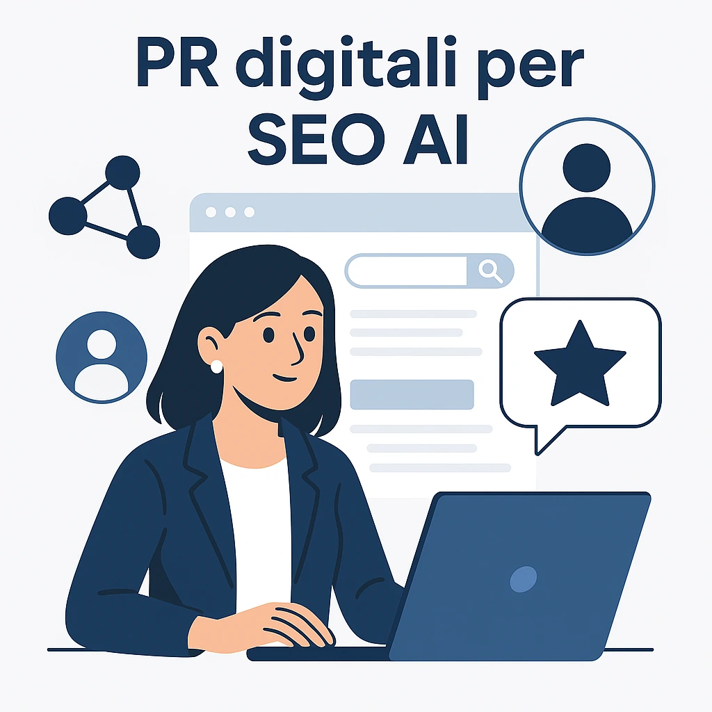PR digitali per SEO AI visibilità e reputazione nell’era dell’intelligenza artificiale