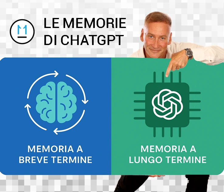 Memoria ChatGPT come funziona, cosa ricorda e cosa no (con esempi pratici)