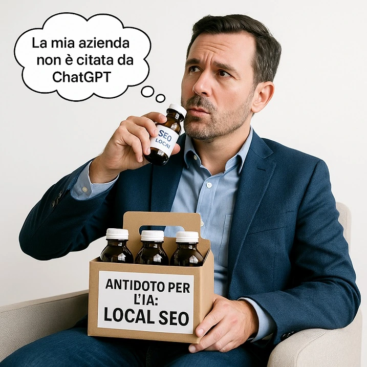 Differenze tra ChatGPT e Google Maps per ricerca locale: local seo antidoto per l'ia