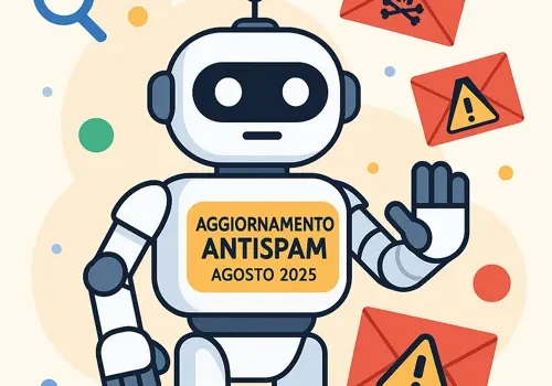 Aggiornamento Antispam Google Agosto 2025