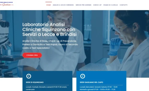 Gruppo MATER – Laboratori Analisi Cliniche nel Salento, Servizi a Squinzano, Lecce e Brindisi