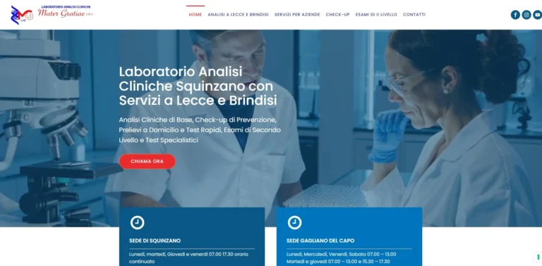 Gruppo MATER – Laboratori Analisi Cliniche nel Salento, Servizi a Squinzano, Lecce e Brindisi
