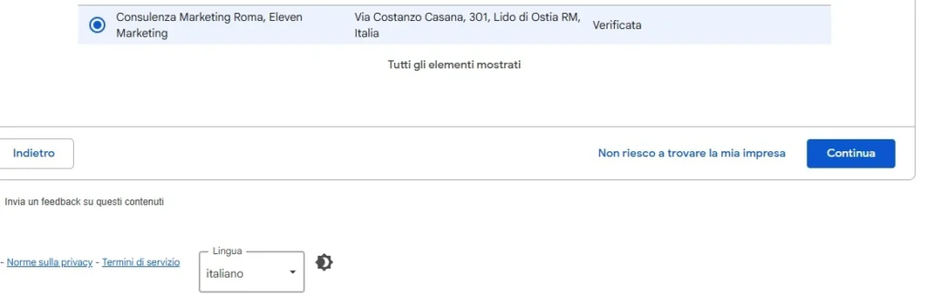 Segnala la recensione come proprietatiodel tuo Google Business Profile