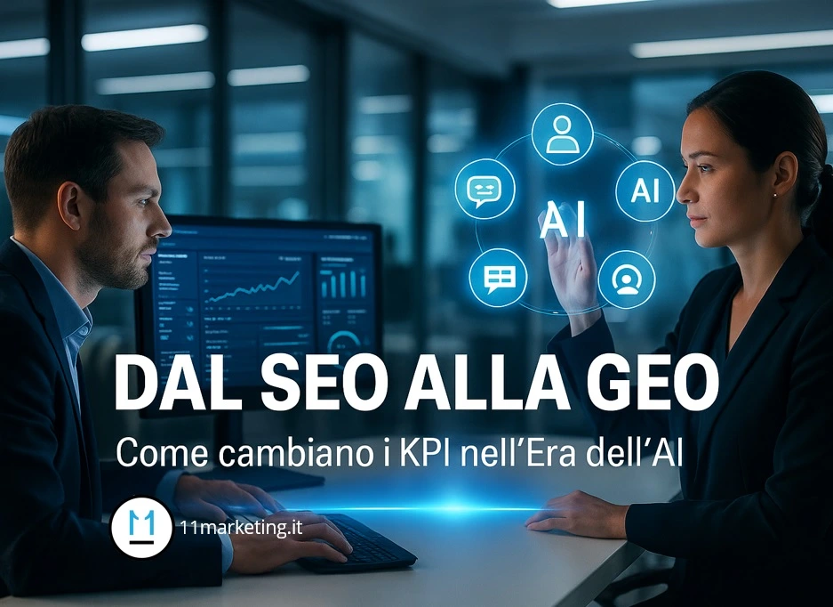 KPI SEO vs KPI GEO: come misurare la visibilità nel nuovo ecosistema AI