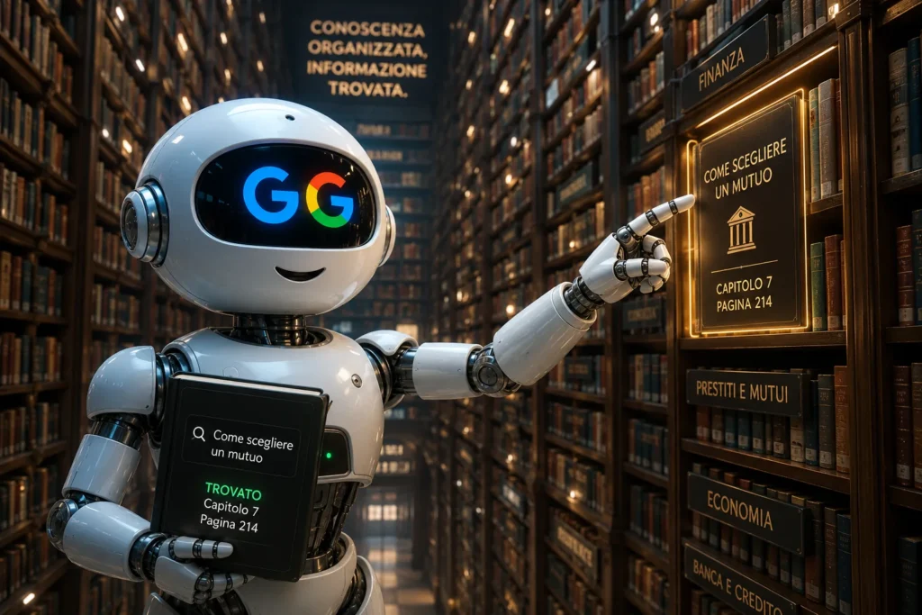 Come Google AI Overview Recupera i Contenuti Come Google Trova le Informazioni sul Web