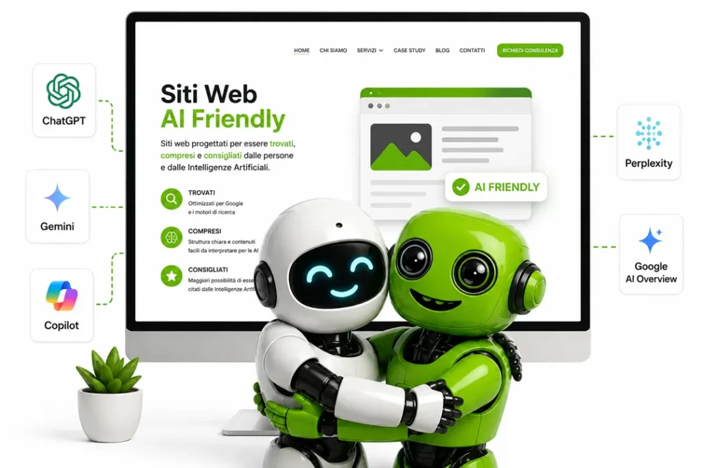 SITI OTTIMIZZATI PER GOOGLE E PER AI