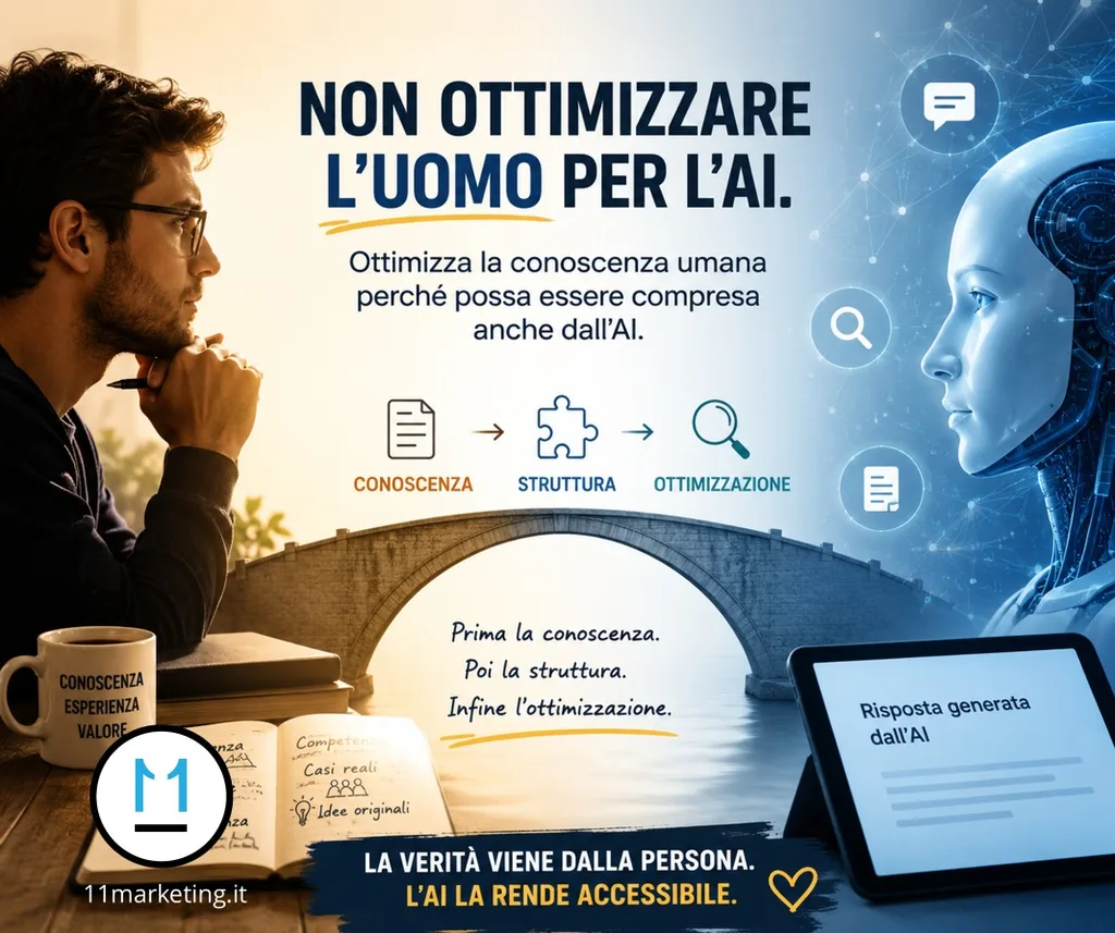 GEO Human-Centered: conoscenza umana e intelligenza artificiale nella Generative Engine Optimization