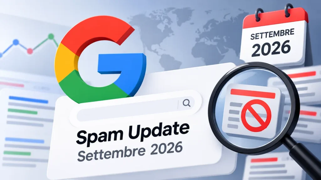 Google Spam Update Settembre 2026: aggiornamento algoritmico antispam